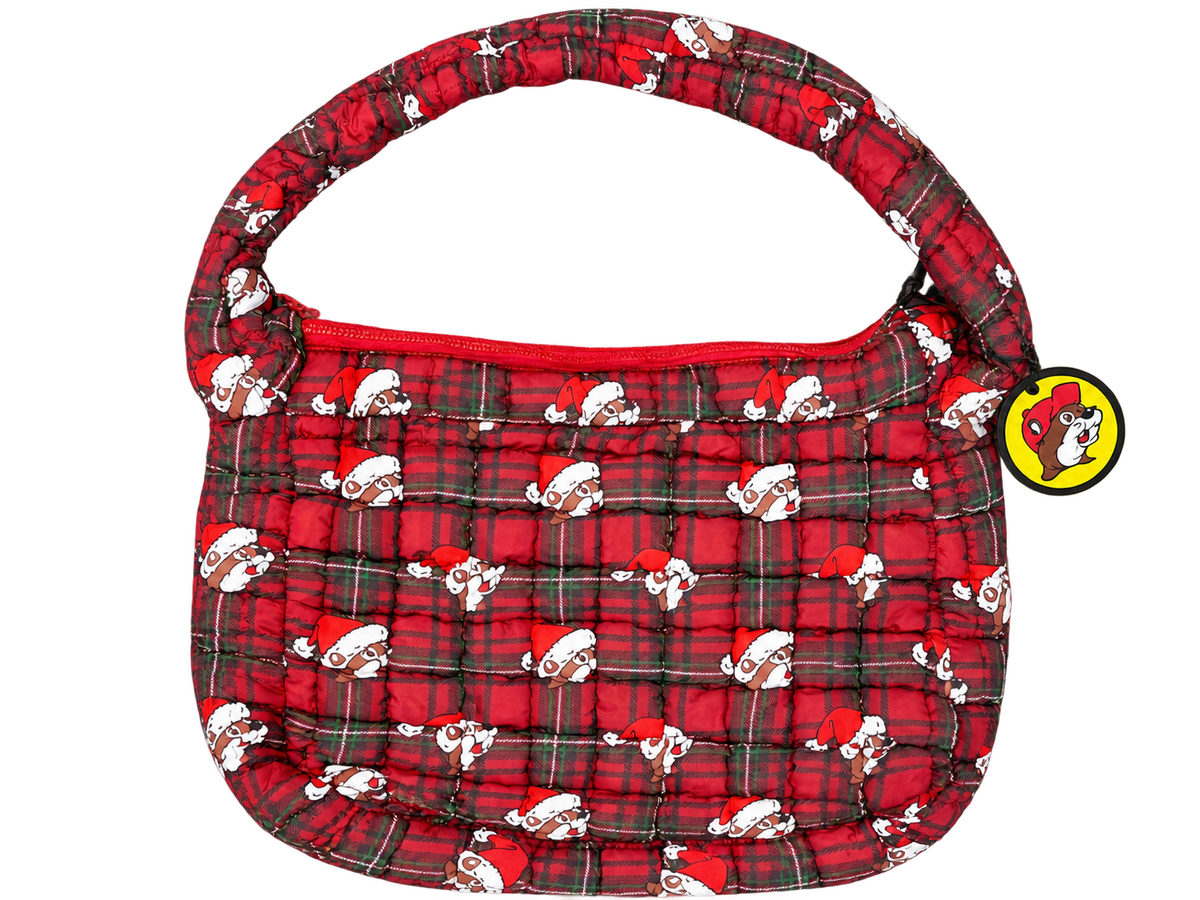 Buc-ee’s Quilted Puffy Shoulder/Tote Bag – Printed Collection