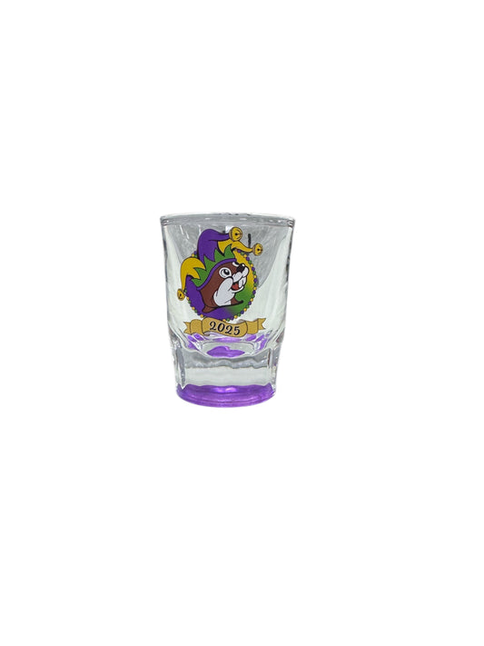 Buc-ee’s Mardi Gras Shot Glass