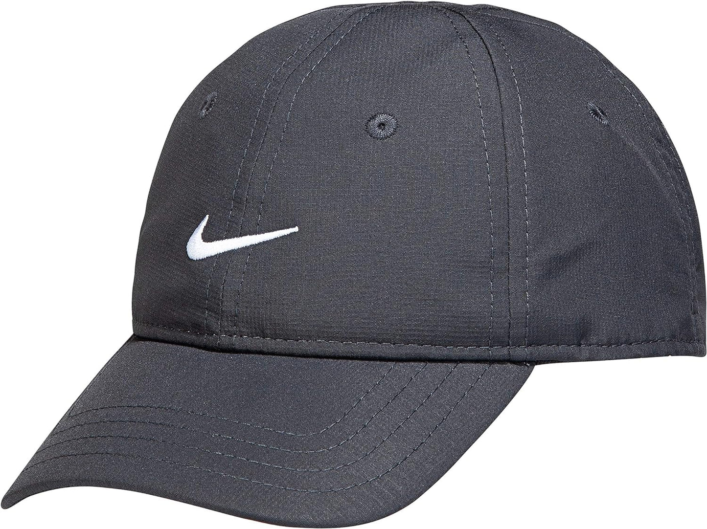 Nike Children's Apparel Kids' Little Classic Ripstop Basball Hat, Anthracite, 4/7