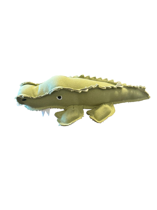 Buc-ee’s Durable Canvas Dog Toys – Alligator, Fish, & Armadillo
