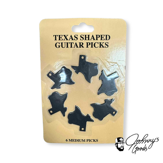 Texas Shaped Guitar Picks