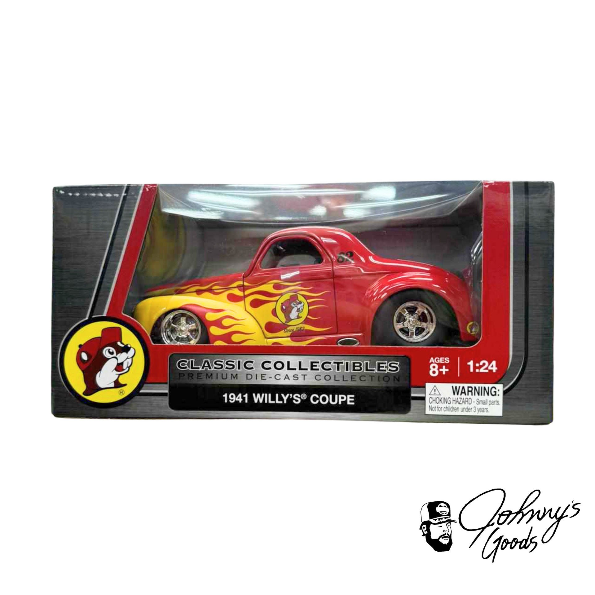 Buc-ee's 1941 Willy's Coupe Classic Collectibles Premium Die-Cast Collection