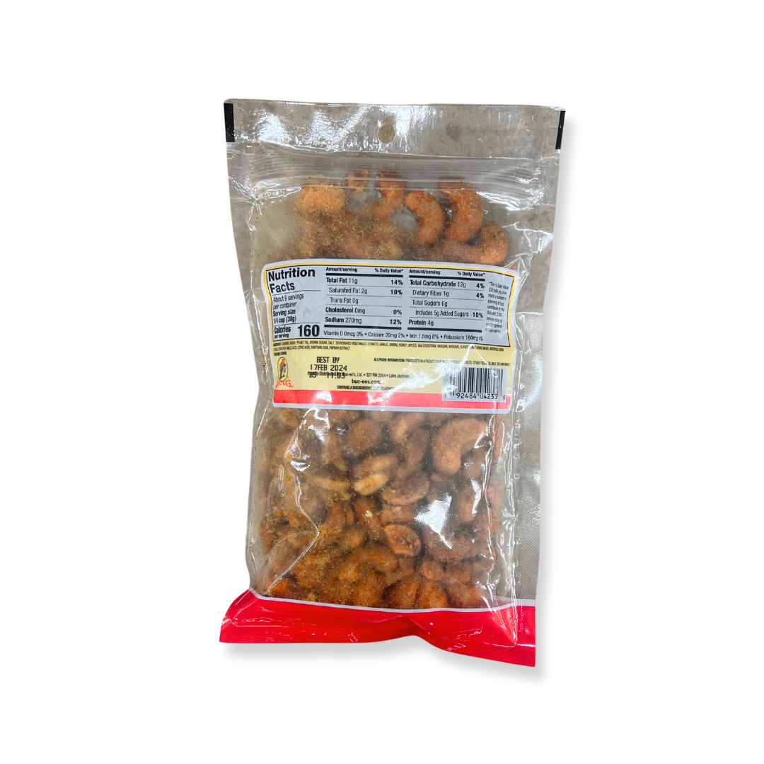 Bucee's Barbecue Cashews Johnny's Goods