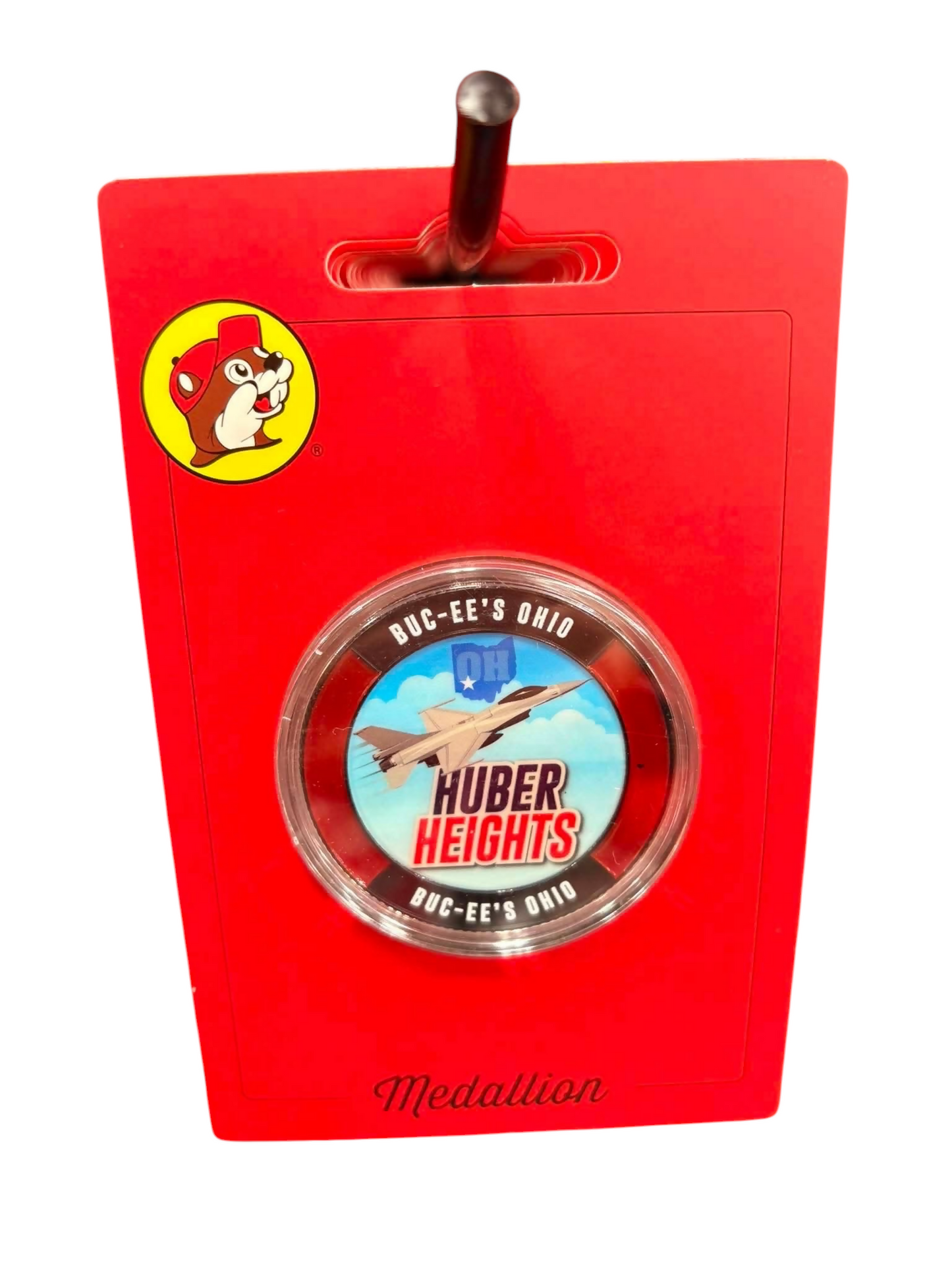 Buc-ee's Huber Heights Ohio Collectible Medallion – Aviation Challenge Coin Style Souvenir