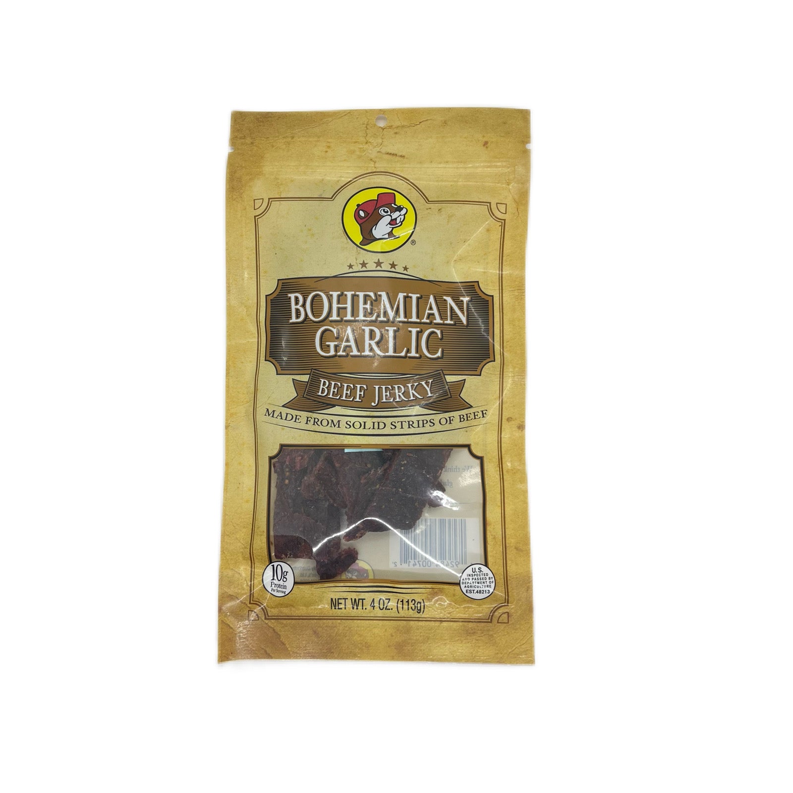Buc-ee’s Bohemian Garlic Beef Jerky buc ees buc ee's bucees buccees buc-ees